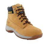 Dewalt Full Grain Leather Apprentice Safety Shoes Honey