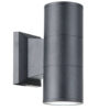 RR 10W Black Up and Down Wall Light - IP54