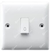 RR 10A 1 Gang Electrical Bell Switch Plate W1003