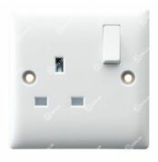 RR 13A Single Switched Socket Outlet W3001