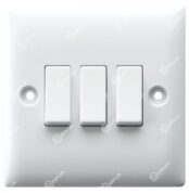 RR 10A 3 Gang 2 Way Gang Electrical Switches W1006