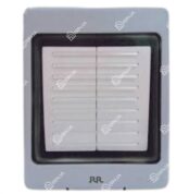 RR WP1004 10A 2Gang 1Way Weather Proof Switch IP-56