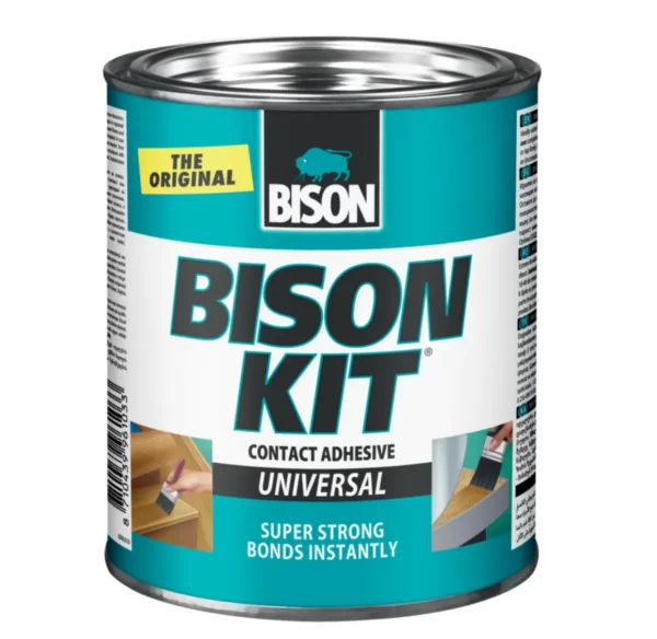 Bison 650ml The Original Super-Strong Universal Contact Adhesive Kit
