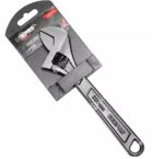 Geepas Adjustable Wrench Chrome 8 Inch Black GT59223 