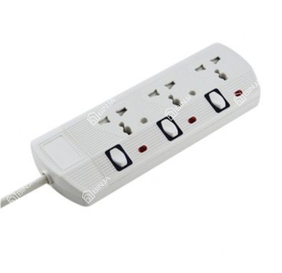 13A 3Gang 5M Universal Extension Socket With Neon EB3NSU2B 13A 3Gang 5M Universal Extension Socket With Neon EB3NSU2B