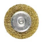 MTX Crimped Shaft Mounted Wheel Brush 75mm