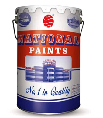 National Paints Water Based Paint (Off White,18L)