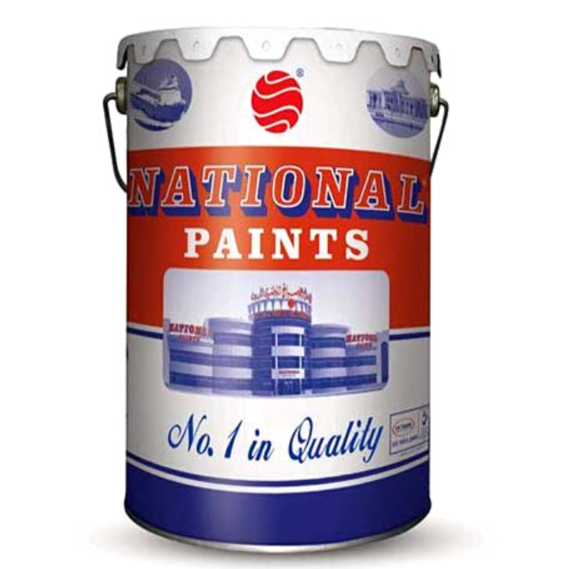 National Water Based PaintsPlastic Emulsion(800 White,18L) BINJA