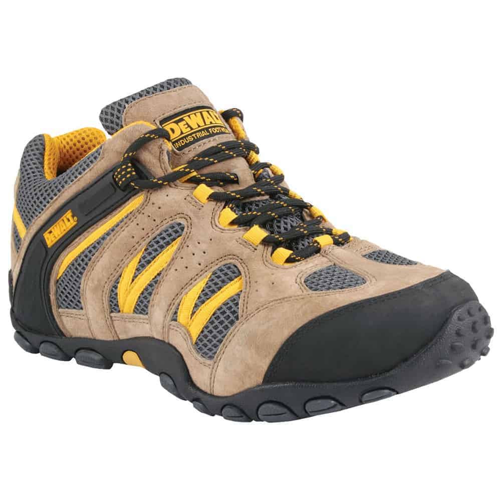 Dewalt PLANE Low Cut Safety Shoes - Size 42, Rubber Toe 50053-127