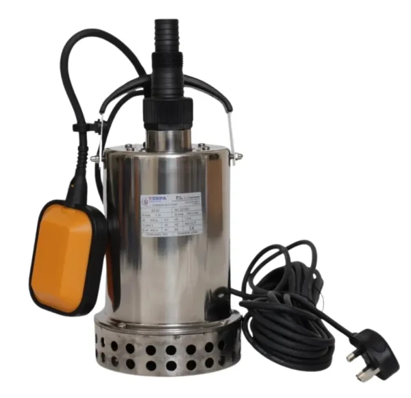 Vespa 0.5HP Stainless Steel Casting Submersible Sewage Pump SS50