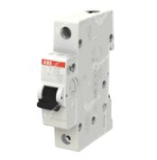 Abb Miniature Circuit Breaker, SH201-C16, 1P, Curve C, 16A