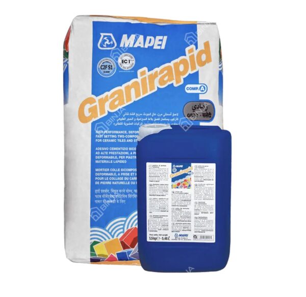 Mapei Granirapid Hydrating cement based adhesives