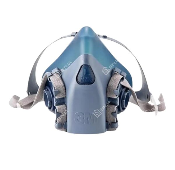 3M™ 7501/37081 Half Facepiece Reusable Respirator, Small Gray