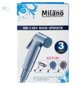 Milano Shattaf Kevon Shut Off Hand Sprayer Chrome Finish