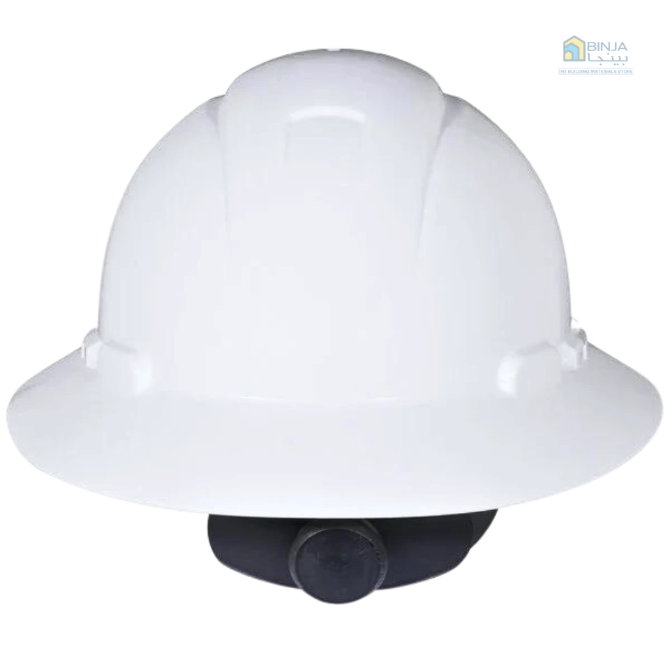 3m™-h-801r-full-brim-4-Point-ratchet-suspension-hard-hat-with-uvicator-white