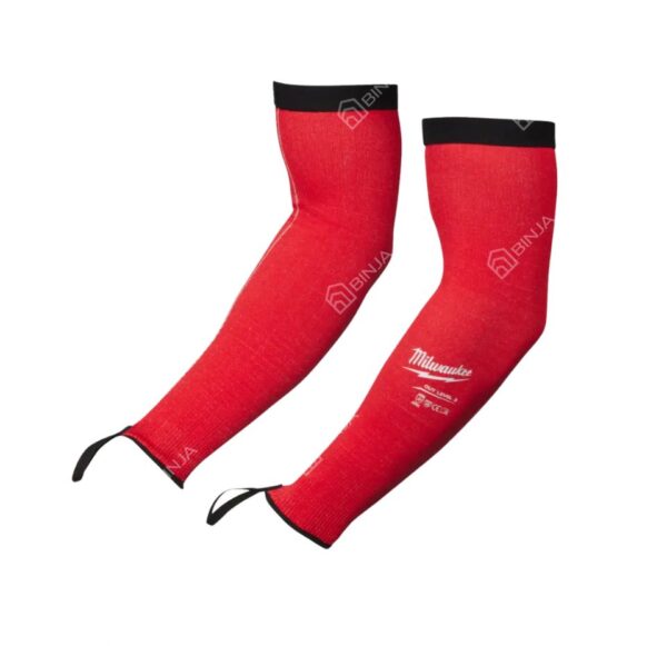 Milwaukee 40cm Cut Level C Protective Sleeves, RedBlack – 4932478584