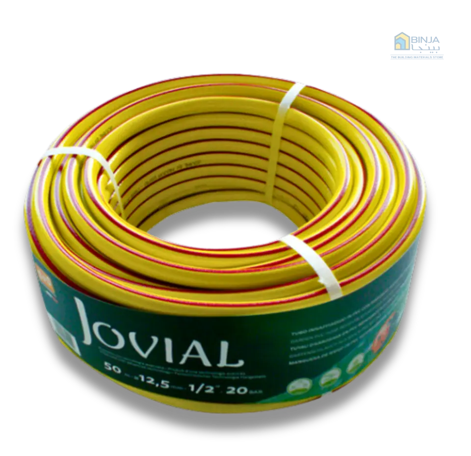 Jovial Best Quality Garden Hose 1/2 Inch, 50 Meter, Made in Italy