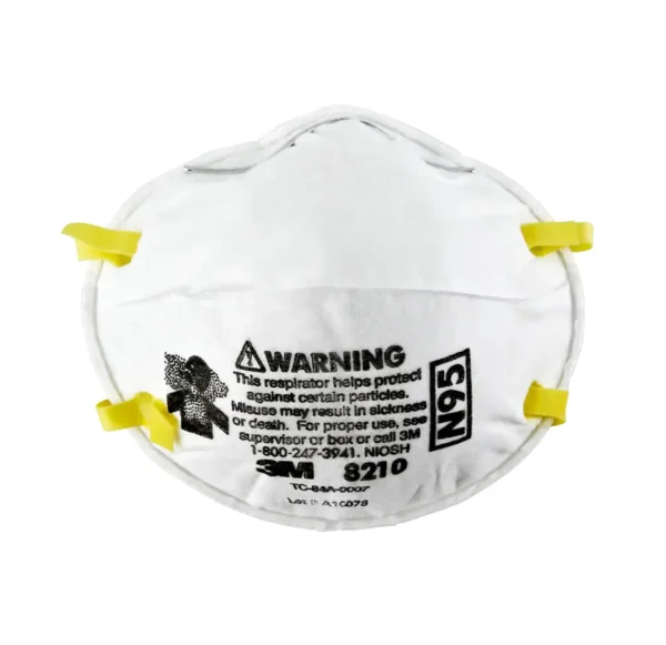 3M N95 Particulate Disposable Respirator Mask 20Ea-BoxClas 8210 plus