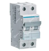 Hager MCB 2P 6kA C-25A 2M MCN225 Circuit breaker