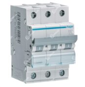 Hager MCB 3P 6kA C-25A 3M MCN325 Circuit Breaker