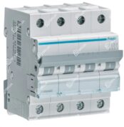 Hager MCB 4P 6kA C-32A 4M MU432A Circuit Breaker