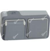 Legrand Plexo 55 13A SKT 2G 250V 069750