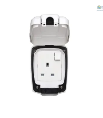 MK Essentials 13A 1G Switched Socket Outlet 86486GRY