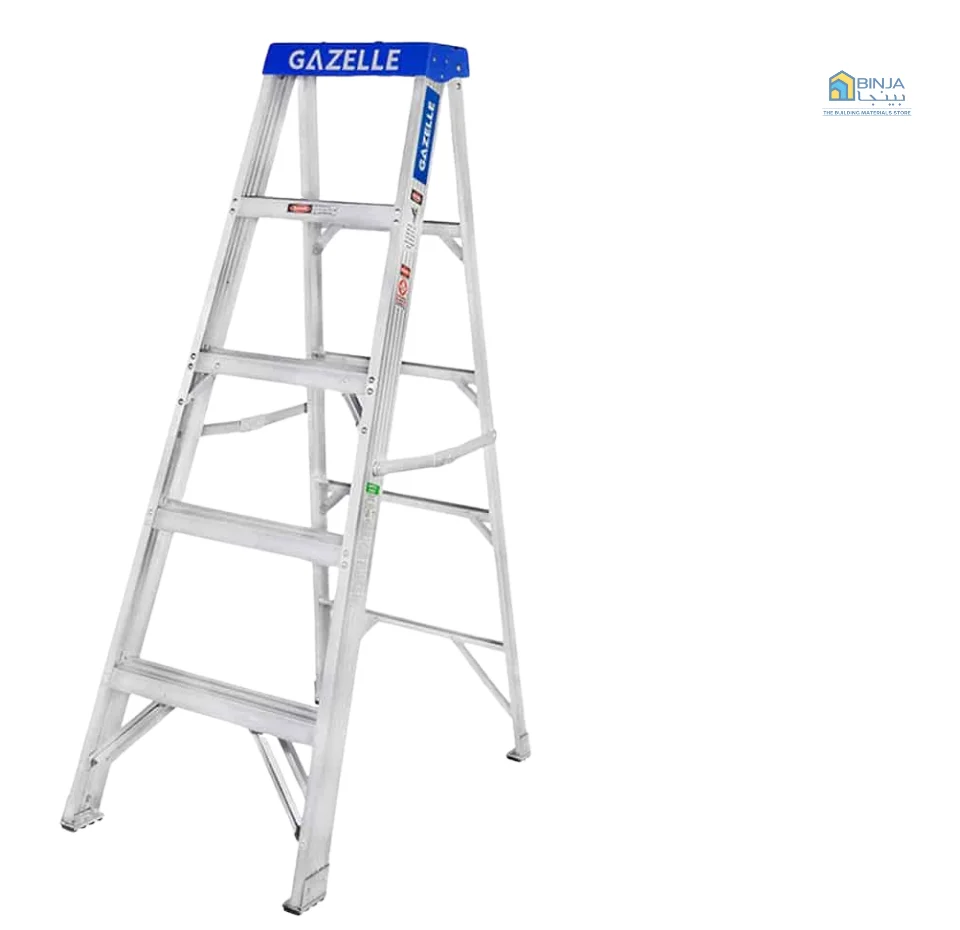 Gazelle 5ft Aluminium Step Ladder (1.5m) G5005