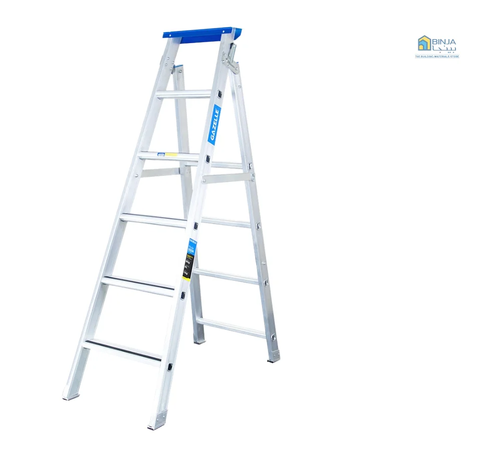 Gazelle 6ft Aluminium Dual Purpose Step Ladder 1.8m 150kg Load Capacity