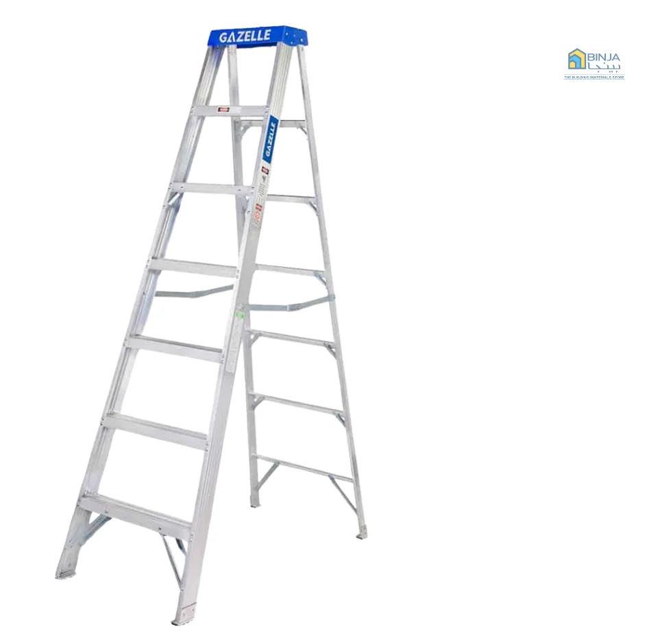 Gazelle 7ft Aluminium Step Ladder (2m) G5007