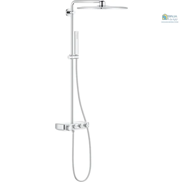 GROHE Euphoria Smart Control System 310 Cube Duo Shower System with Thermostat for wall mounting -26508000