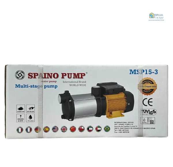 Spaino 0.8HP Multi-Stage Pump MSP15-3