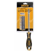 Ingco 12Pcs Flexible Shaft Screwdriver Set AKSDFL1208FL1208
