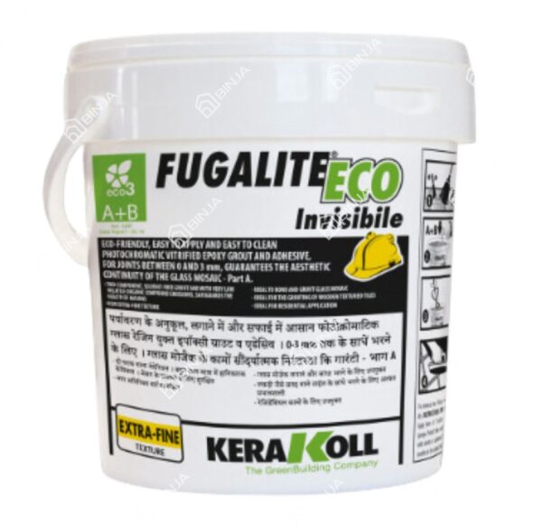 Kerakoll 3Kg Fugalite Eco Invisible Epoxy Tile Grout