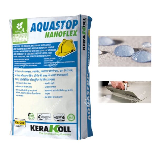 Kerakoll Aquastop Nanoflex Waterproof Coating For Terraces, Balconies, Swimming Pools