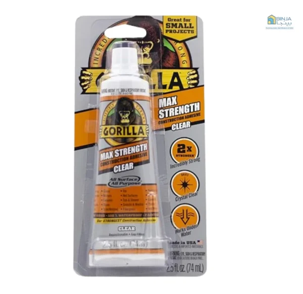 gorilla-max-strength-clear-construction-adhesive