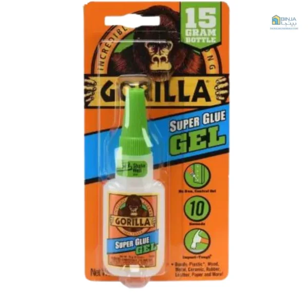 Gorilla Super Glue Gel 15g adhesive