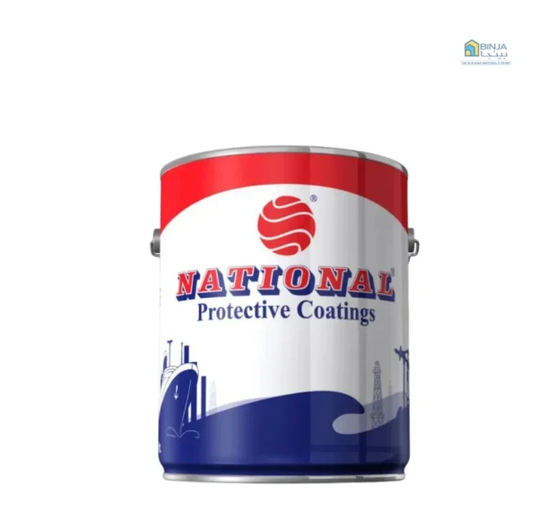National Paints 1L Synthetic Enamel Gloss 650 Post Red