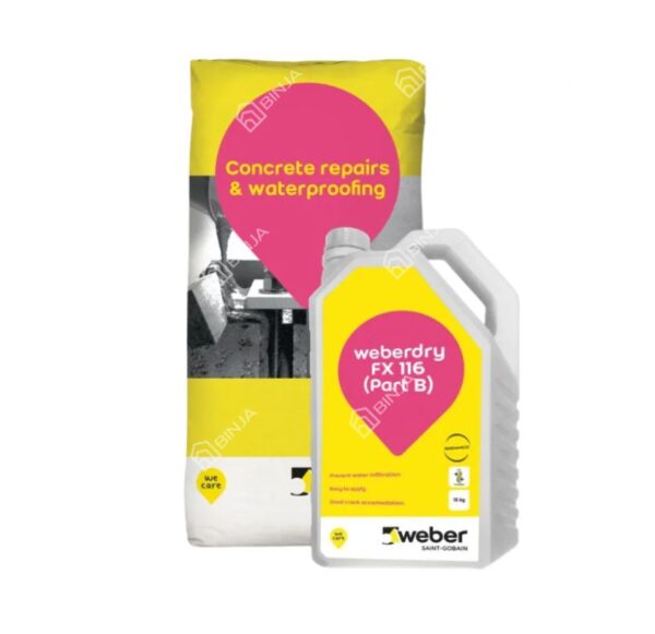 Waterproofing Weberdry FX116 18KG