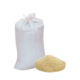 White Sandbags for flood protection water barrier