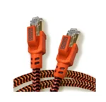 Nexus CAT8 SFTP Ethernet Cable(0.5m) Full Copper, High-Speed 40Gbps, 2000MHZ, RJ45 Bralded and Shielded Patch Card