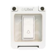 Topex Litex 1Gang Bell Push Weatherproof Switch WBP/LX