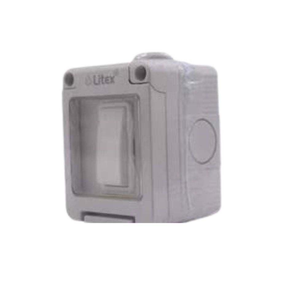Topex Litex 1Gang 1Way Weather Proof Switch W1G/LX