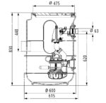 Pumping Station Aqualift F Duo Version With Two Pumps Basic For Underground Installation