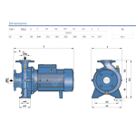 Pedrollo F40/160B Standardised Centrifugal Pump - Image 2