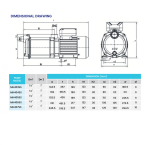 Hardy MH405SS Self-Priming Multistage Pump - Image 2