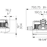 SFA SANICOM 2 Commercial High-Temperature Duplex Drain Pump - Image 4